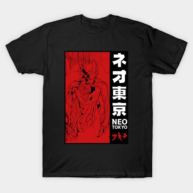 Tetsuo Neo tokyo T-Shirt by paisdelasmaquinas